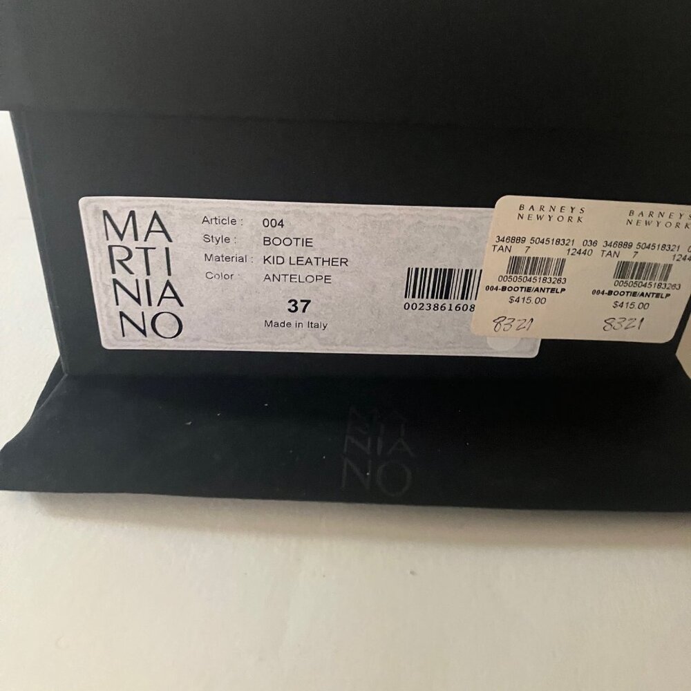 Martiniano Bootie Size 37 - Picture 7 of 7